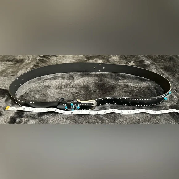 Torrid Black and Blue Studded Belt - Picture 2 of 8